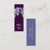 小さな花 スキニー名刺 (正面/裏面)