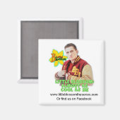 小さな花：ブラッド'ことわざ'磁石 マグネット (正面/裏面)