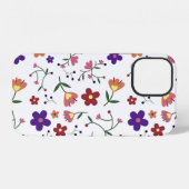 小さな花 iPhoneケース (裏面横)