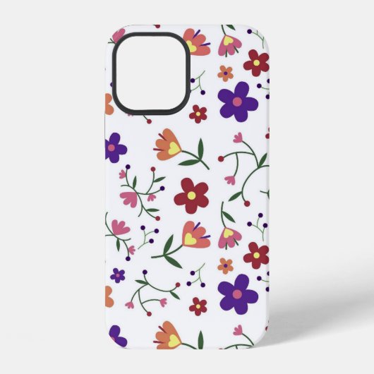 小さな花 iPhoneケース (裏面)