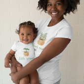 小さな芽かわいい園芸植物男女兼用 ベビーボディスーツ