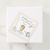 小さな芽の赤ちゃんシャワー フェイバータグ (インサイチュ)