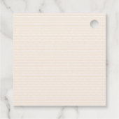 小さな芽の赤ちゃんシャワー フェイバータグ (裏面)