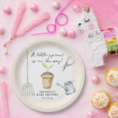 小さな芽の赤ちゃんシャワー ペーパープレート (パーティー)