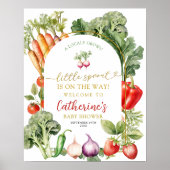 小さな芽農家市場ベビーシャワー ポスター (正面)