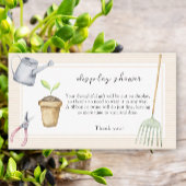 小さな芽 – シャワーカードを表示 エンクロージャーカード