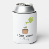 小さな芽 缶クーラー (缶裏面)
