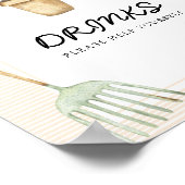 小さな芽 – 自分で飲救済みる ポスター (角)