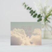 小さな葉書を夢に見る ポストカード (スタンド正面)