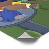 小さな虹の漫画後を追：あなた自身の星 ポスター (角)