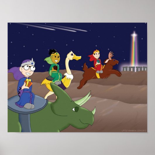 小さな虹の漫画後を追：あなた自身の星 ポスター (正面)