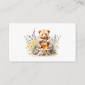 小さな蜂蜜がやってくる！おむつくじ券 エンクロージャーカード (裏面)