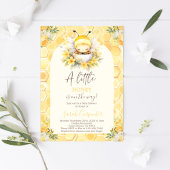 小さな蜂蜜の赤ちゃんシャワー招待状 招待状