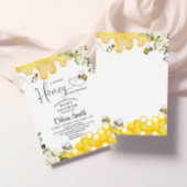 小さな蜂蜜ビーベイビーシャワー招待状 招待状