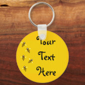 小さな蜂 キーホルダー (正面)