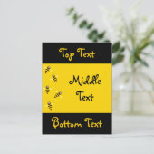 小さな蜂 ポストカード (スタンド正面)