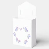 小さな蝶が彼女の途中で赤ちゃんシャワー フェイバーボックス (オープン)