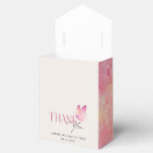 小さな蝶が赤ちゃんのシャワーを途中にある フェイバーボックス (オープン)