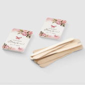 小さな蝶のフローラ赤ちゃんシャワー ハンドファン (組立なし)