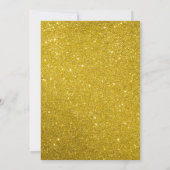 小さな蝶の赤ちゃんシャワーの招待 招待状 (裏面)