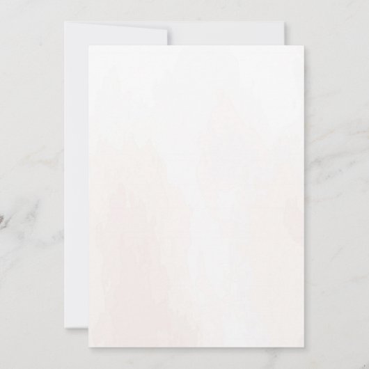 小さな蝶の赤ちゃんシャワー招待状 セーブザデート (裏面)