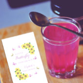 小さな蝶の赤ちゃんシャワー