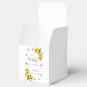 小さな蝶の赤ちゃんシャワー フェイバーボックス (オープン)