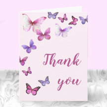 小さな蝶を内側にピンク色に空白のする