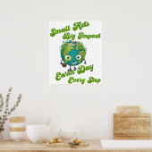 「小さな行為、大きなインパクト」地球の日のポスター ポスター (キッチン)