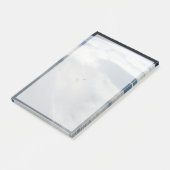 小さな衛星は地球の一部の上を公転する。 ポストイット (アングル)