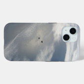 小さな衛星は地球の一部の上を公転する。 Case-Mate iPhoneケース (裏面 (横))