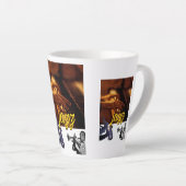 小さな表現形式のマグカップ カフェラテマグ (右アングル)