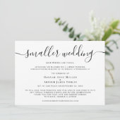 小さな規模に縮小されたウェディングスクリプト 案内状 (スタンド正面)