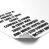 小さな詩を感動的始める勇気 ポスター (角)