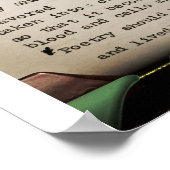 小さな詩 ポスター (角)