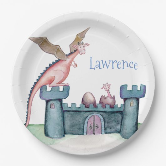 小さな誕生 ペーパープレート (正面)