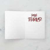 小さな豚 カード (内部)