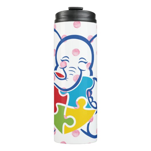 小さな象、大きなハート タンブラー (正面)