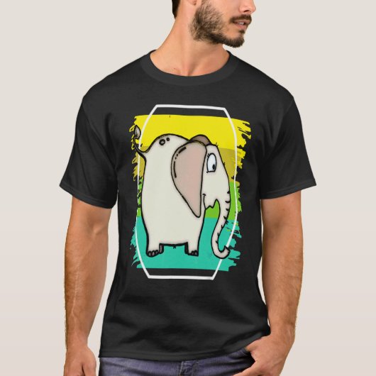 小さな象 Tシャツ (正面)
