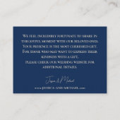 小さな贈り物 ～和風ハーモニー～ フジと共に エンクロージャーカード (裏面)