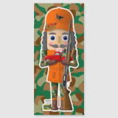 小さな赤いトラックと七面鳥のハンターくるみ割り (正面)