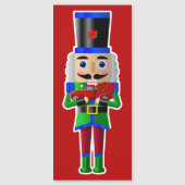 小さな赤いトラックのくるみ割り (正面)