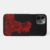 小さな赤いドラゴン Case-Mate iPhoneケース (裏面(横))