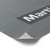 小さな赤いボート ポスター (角)