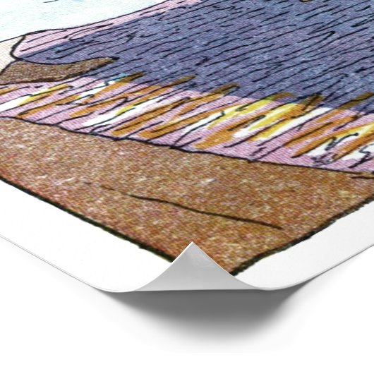 小さな赤い乗馬のフード：おばあちゃん走アウト ポスター (角)