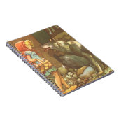 小さな赤い乗馬のフード、ヴィンテージ童話 ノートブック (右側)