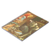 小さな赤い乗馬のフード、ヴィンテージ童話 ノートブック (左側)