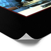 小さな赤い乗馬の竜 ポスター (角)