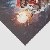 小さな赤い乗馬フードとオオカミのロックバンド 薄葉紙 (詳細)