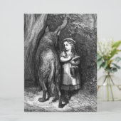 小さな赤い乗馬フードはオオカミ老人に出会う カード (スタンド正面)